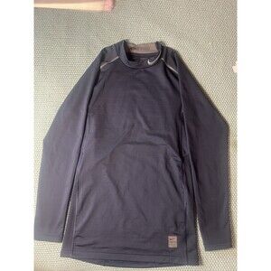 Nike Pro Dri-FIT Men's Black Long Sleeve Athletic Shirt Large